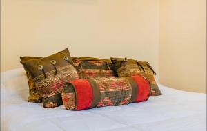 Ένα ή περισσότερα κρεβάτια σε δωμάτιο στο Texas Hiil Country Retreat, Bulverde