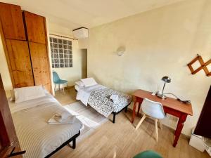 Postel nebo postele na pokoji v ubytování Atmosfere Rinascimentali