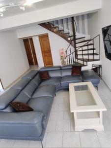 Χώρος καθιστικού στο Gite Morvan