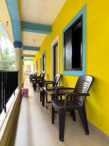 TV a/nebo společenská místnost v ubytování IVON Guest House Arambol