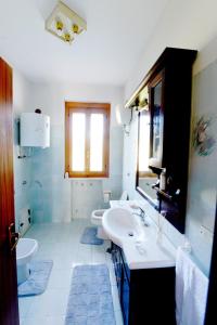 Koupelna v ubytování B&B Resort Tina