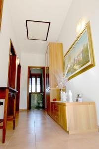 Kuchyň nebo kuchyňský kout v ubytování B&B Resort Tina