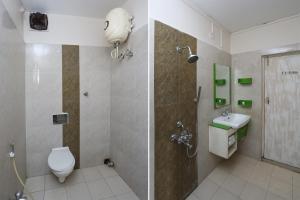 Ένα μπάνιο στο Hotel O New Mega Palace