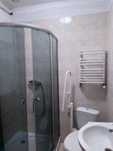 Koupelna v ubytování DW Belmara - Plaża Zachodnia - Ścieżka R10