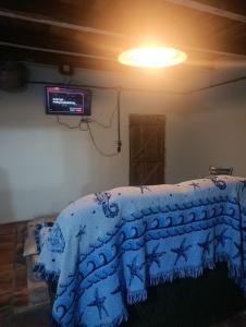 Zona d'estar a Cabana Cachoeira