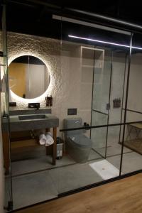 Koupelna v ubytování Hotel Casa Leon Rooftop + 8 fotografií