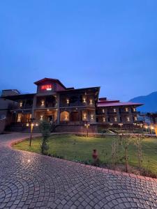 Bygningen som hotellet ligger i