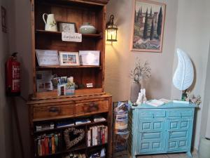 Knihovna v venkovského domu