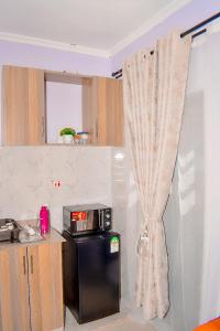 Kuchyň nebo kuchyňský kout v ubytování Sylvia's Lair