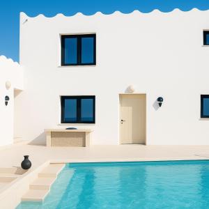 Bazén v ubytování Junior Villa for up to 10 vacationers full view nebo v jeho okolí