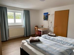 Ένα ή περισσότερα κρεβάτια σε δωμάτιο στο Modern Gemütlich +13 φωτογραφίες