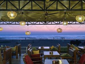 Χώρος καθιστικού στο Sonho do Mar