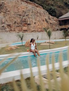 Bazén v ubytování Kitonga Garden Resort nebo v jeho okolí