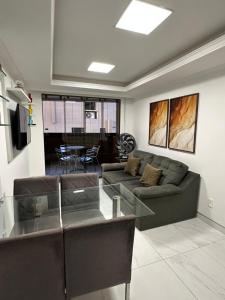 Χώρος καθιστικού στο Boulevard Cabo Branco 204