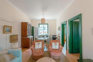 Khu vực ghế ngồi tại Villas Conde de Murça