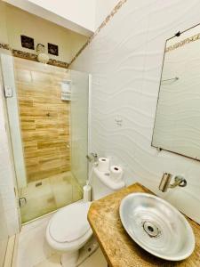 Ένα μπάνιο στο Pousada VB