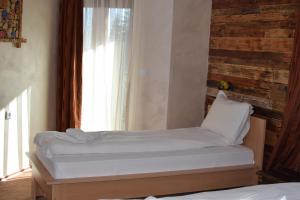 En eller flere senge i et værelse på Villa Pamporovo