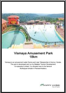 Bazén v ubytování Happy Living Dormitory Kannur nebo v jeho okolí