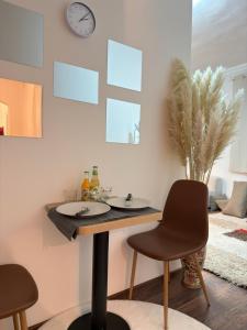 Posezení v ubytování Boldog Deluxe apartman