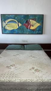 Ένα ή περισσότερα κρεβάτια σε δωμάτιο στο Minas Beach