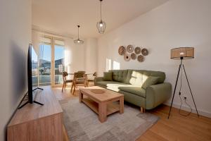 Posezení v ubytování Skyline resort CG