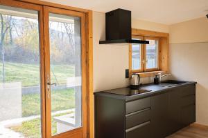 Kuchyň nebo kuchyňský kout v ubytování Maison nature, ski, randos