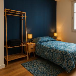 Postel nebo postele na pokoji v ubytování La Cachette Secrète