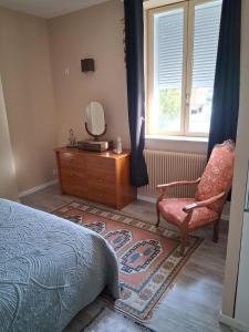 Χώρος καθιστικού στο chambre dans maison de Maitre