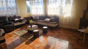 Χώρος καθιστικού στο La Magia del Colibrí