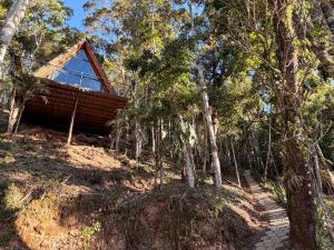Un paisaje natural cerca del complejo de cabañas