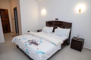 Ένα ή περισσότερα κρεβάτια σε δωμάτιο στο Chambre 4 etoiles