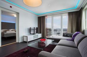 Posezení v ubytování Scandic Harstad