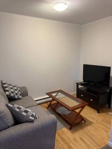 TV a/nebo společenská místnost v ubytování Airport Manor Unit 4, 2 Bedroom Apartment