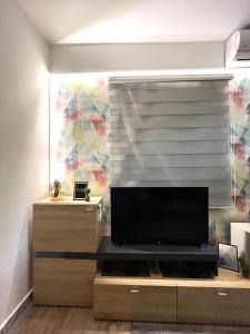 TV a/nebo společenská místnost v ubytování Nilton Apartmans