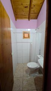 Koupelna v ubytování Los Pioneros