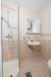 Koupelna v ubytování Panoramare