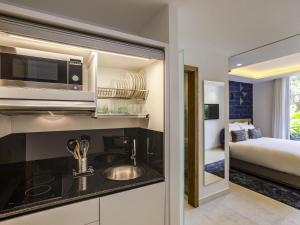 Kuchyň nebo kuchyňský kout v ubytování Aparthotel Adagio Premium Casablanca City Center + 71 fotografií