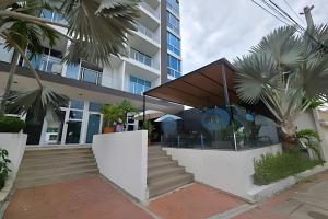 Το κτήριο όπου στεγάζεται  το διαμέρισμα