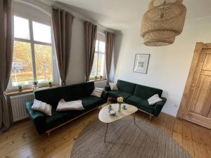 Posezení v ubytování Parkview Premium Apartment