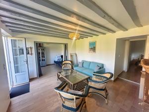 Posezení v ubytování Chez Gheorghe