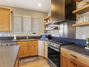 Kuchyň nebo kuchyňský kout v ubytování Spectacular Mountain Oasis