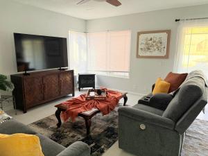 Χώρος καθιστικού στο Les Délices Maison