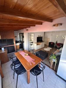 Η κουζίνα ή μικρή κουζίνα στο Amanecer en Mardel