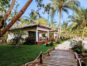 Zahrada ubytování Mint Lotus Resort - Koh Kood