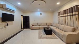 Χώρος καθιστικού στο شقق أجمل الليالي للشقق المخدومة Ajmal Liyali Serviced Apartments