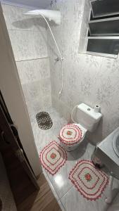 Koupelna v ubytování Casa de Família + 48 fotografií