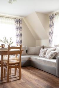 Χώρος καθιστικού στο Domek Długa