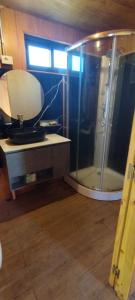 Koupelna v ubytování CASA Maldonado Solis