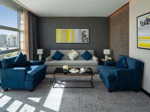 Posezení v ubytování Anwar Al Madinah Mövenpick