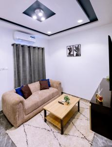 Χώρος καθιστικού στο Bkap Apparts - Site 02